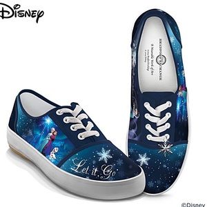 Disney frozen canvas sneakers